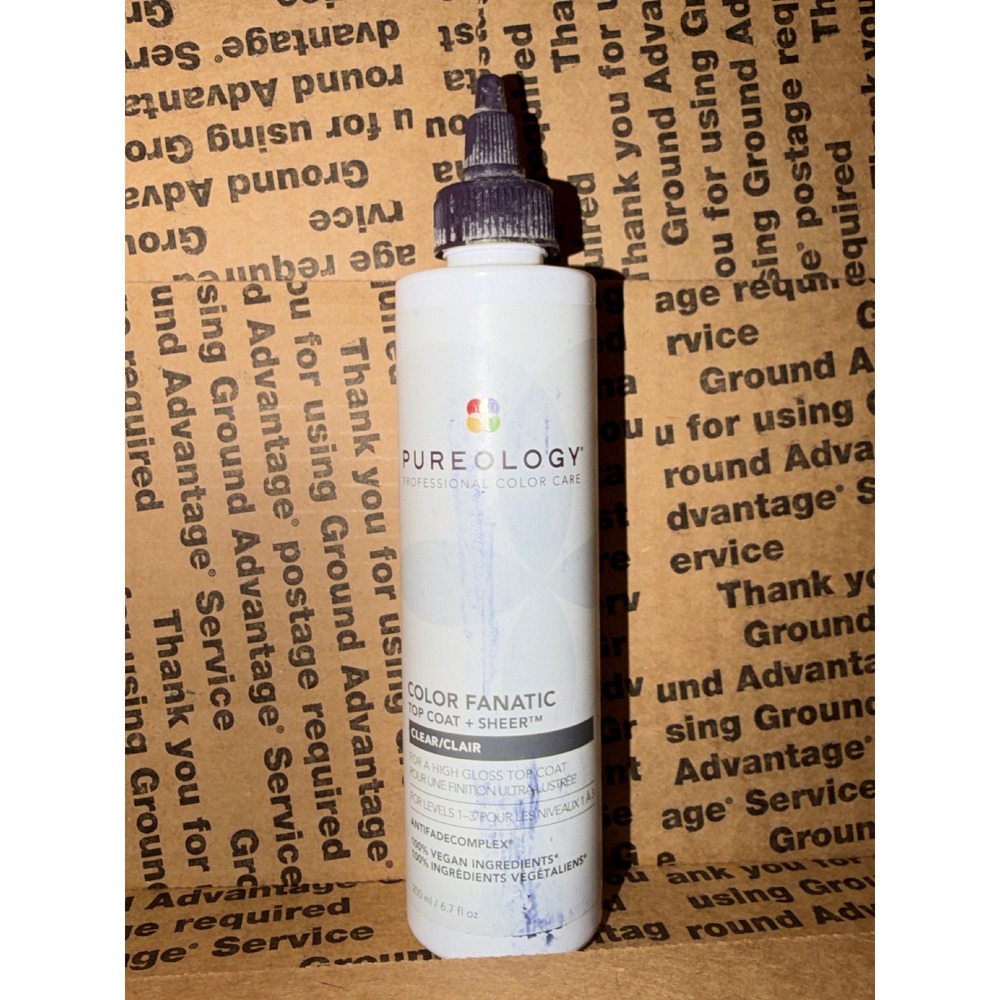 Pureology Color Fanatic Top Coat Clear Hair Treatment‎ hair care gloss shine